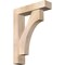 Ekena Millwork Westlake Block Smooth Bracket w/ Offset Brace, Douglas Fir, 5 1/2"W x 22"D x 30"H BKT0604X22X30WTL05SDF - alternate 1